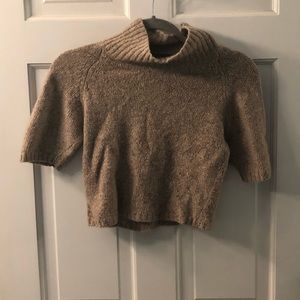 Cropped Cashmere Sweater